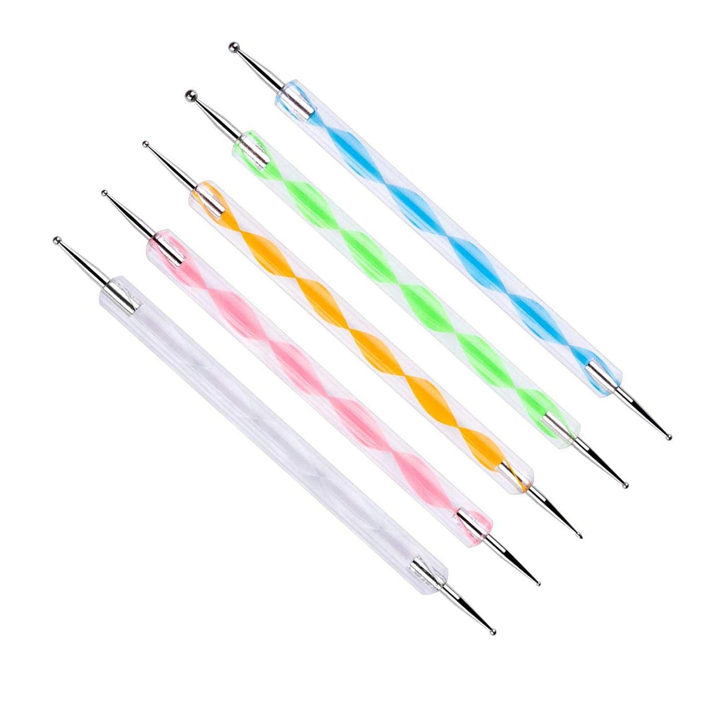 Women's Nail Art Point Pen Set for Fashion Use – Pack of 5Pcs