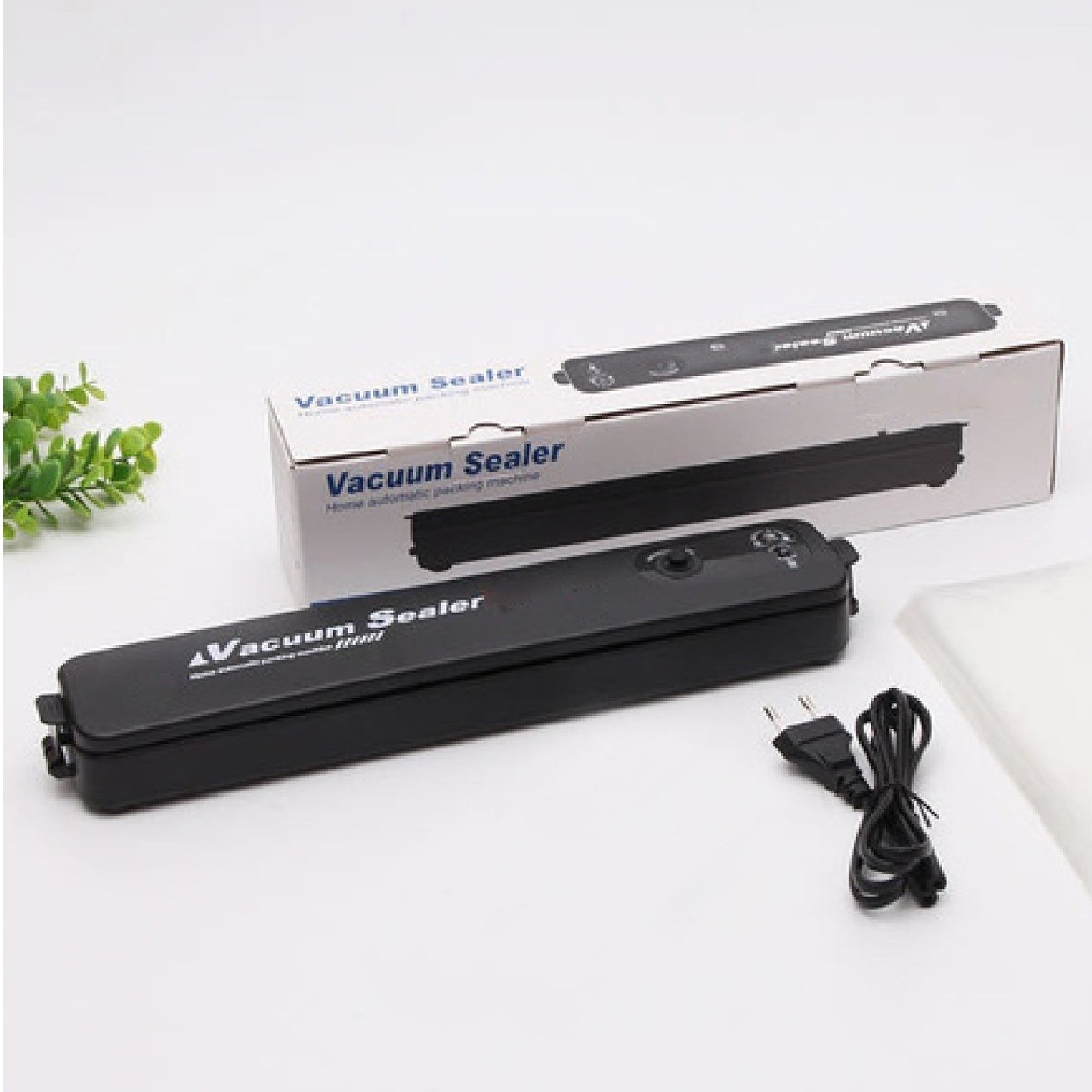 One-Touch Automatic Vacuum Sealing Machine for Dry & Moist Food | Powerful -60kPa Suction