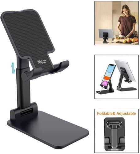 Foldable Mobile Stand with Angle Adjustable Desktop Holder