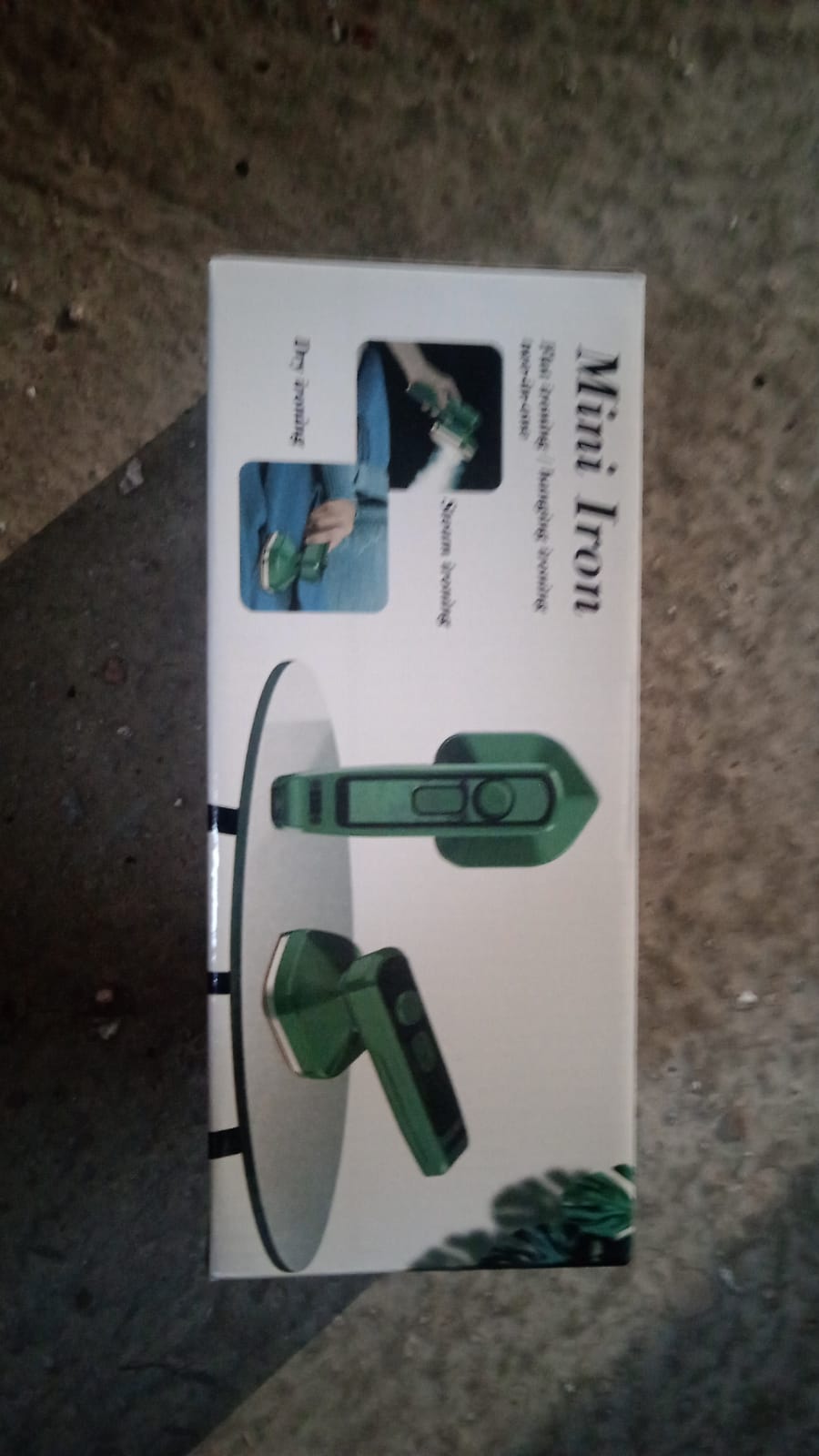 2-in-1 Mini Steam Iron & Garment Steamer – Portable & Travel-Friendly