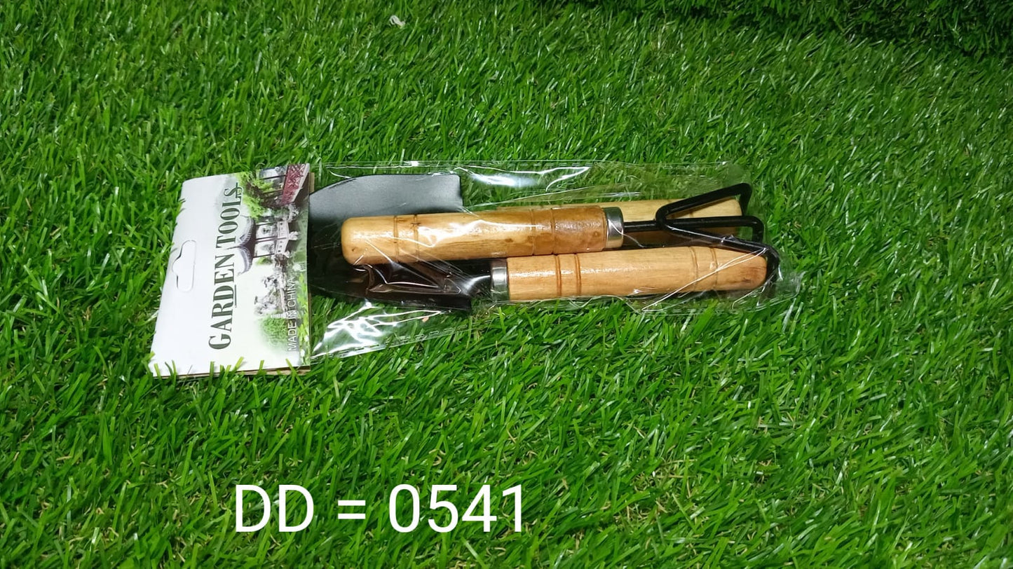 Mini Garden Tool Set – Hand Cultivator, Small Trowel & Garden Fork