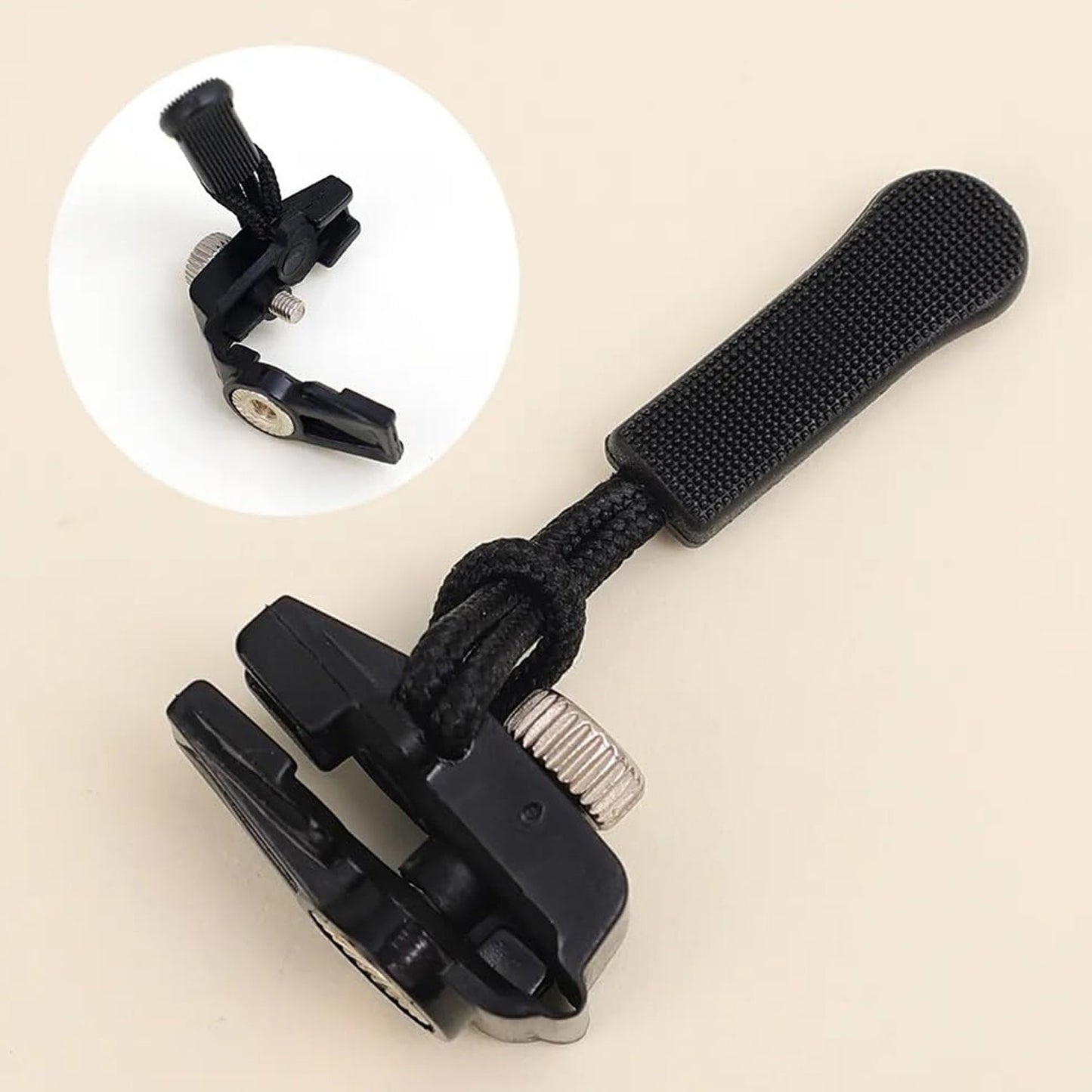 Portable Universal Detachable Zipper Slider for Bags, Coats & More (1 Pc)