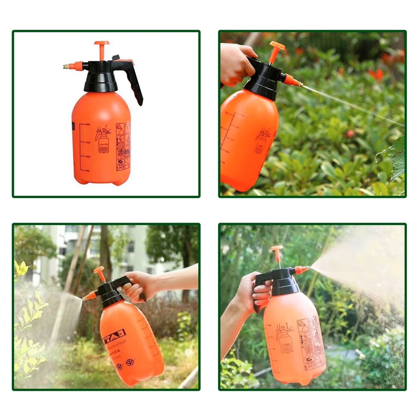Water Sprayer Handheld Pressure Pump – 2L for Garden & Home Use