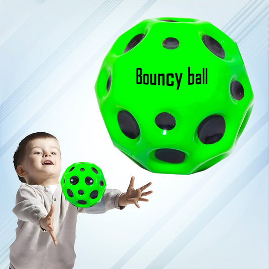 Rubber Super Bouncy Coral Star Anti Stress Ball - Multicolor (1 Pc)