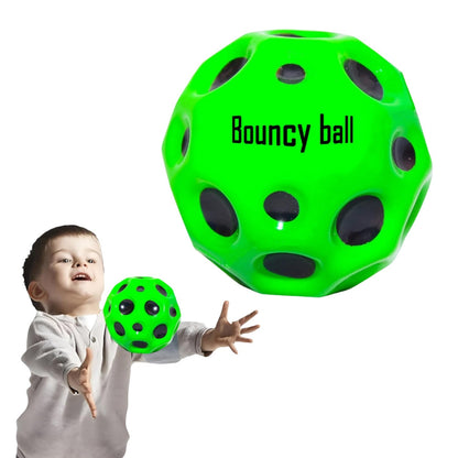 Rubber Super Bouncy Coral Star Anti Stress Ball - Multicolor (1 Pc)