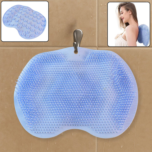 Silicone Bath Massage Cushion – Foot Scrubber & Suction Mat
