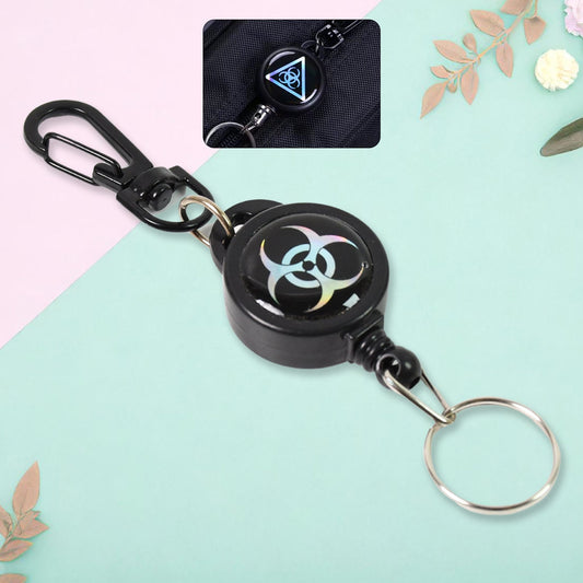 Retractable Anti-Lost Key Chain – Small Size (1 Pc)