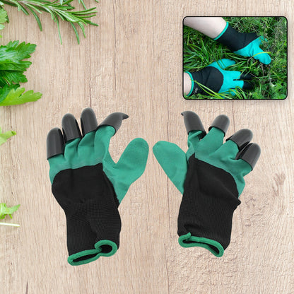 Heavy Duty Garden Gloves with Claws – Waterproof & Washable (1 Pair)