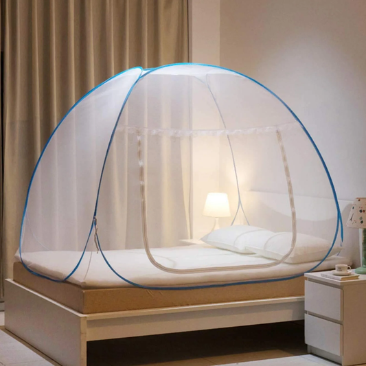 Premium Polyester Foldable Mosquito Net Tent – Self-Supporting & Portable (100 cm Long)