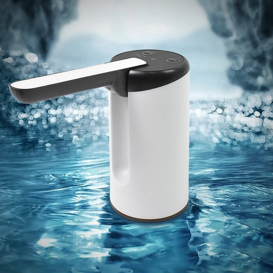 Electric Water Dispenser Pump – USB Rechargeable, Automatic One-Touch Water Pump with Removable Spout