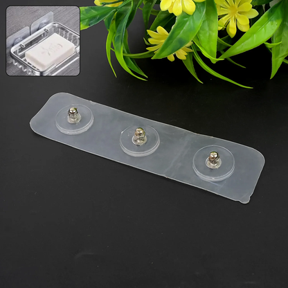 Adhesive Nails Wall Hooks – Screw Sticker with 3 Hooks