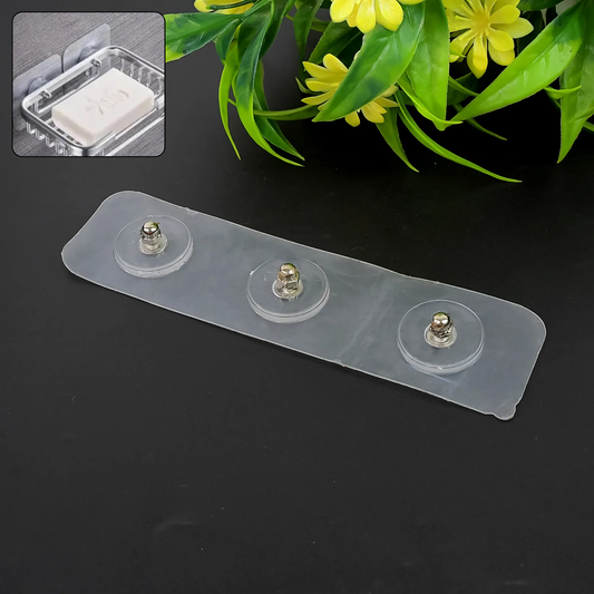 Adhesive Nails Wall Hooks – Screw Sticker with 3 Hooks