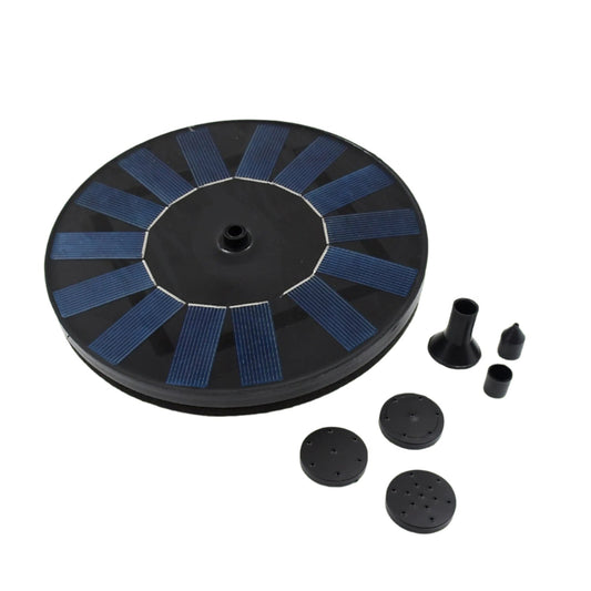 Solar Water Fountain with 5 Spray Modes – No Install Needed