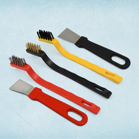 Wire Brush and Scraper Set – 5 Pcs for Rust, Paint & Dirt Removal