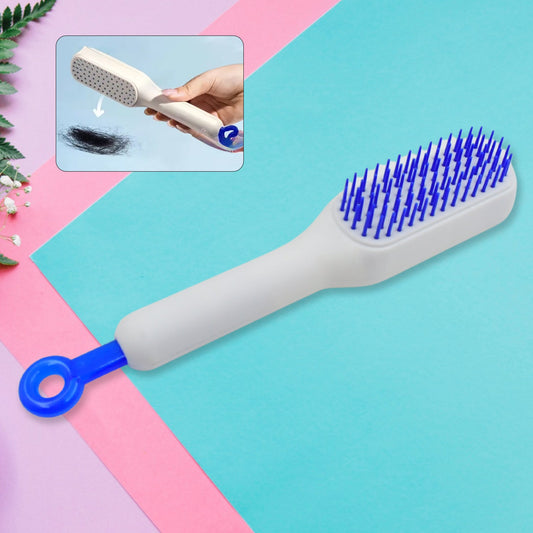Self-Cleaning Hairbrush – Anti-Static Detangling & Massage Comb