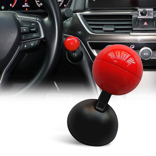Ball Design Car Push Start Button Cover – Universal DIY Accessory (1 Pc)