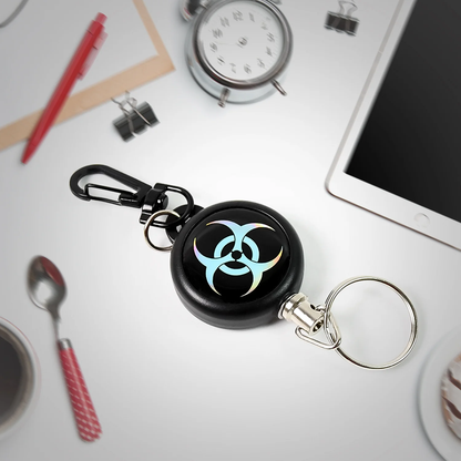 Safety Anti-Lost Retractable Key Chain – Heavy Duty Steel Wire for Keys, ID Cards & Tools