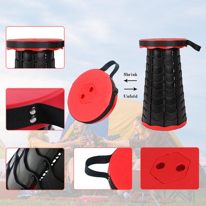 Retractable Telescopic Stool – Adjustable Height, Portable for Adults & Kids