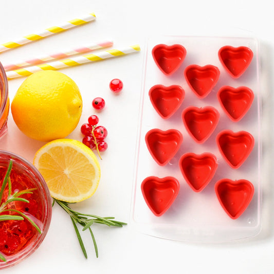 Creative Silicone Heart-Shape Mould for Ice and Chocolate