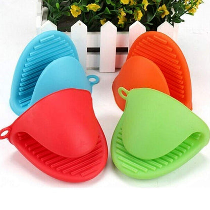 Silicone Heat-Resistant Potholder Mitt – Mini Oven & Cooking Glove