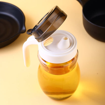 Oil Dispenser Stainless Steel with Small Nozzle – 650ml Anti-Drip Oil Pot for Kitchen, BPA-Free, Rustproof