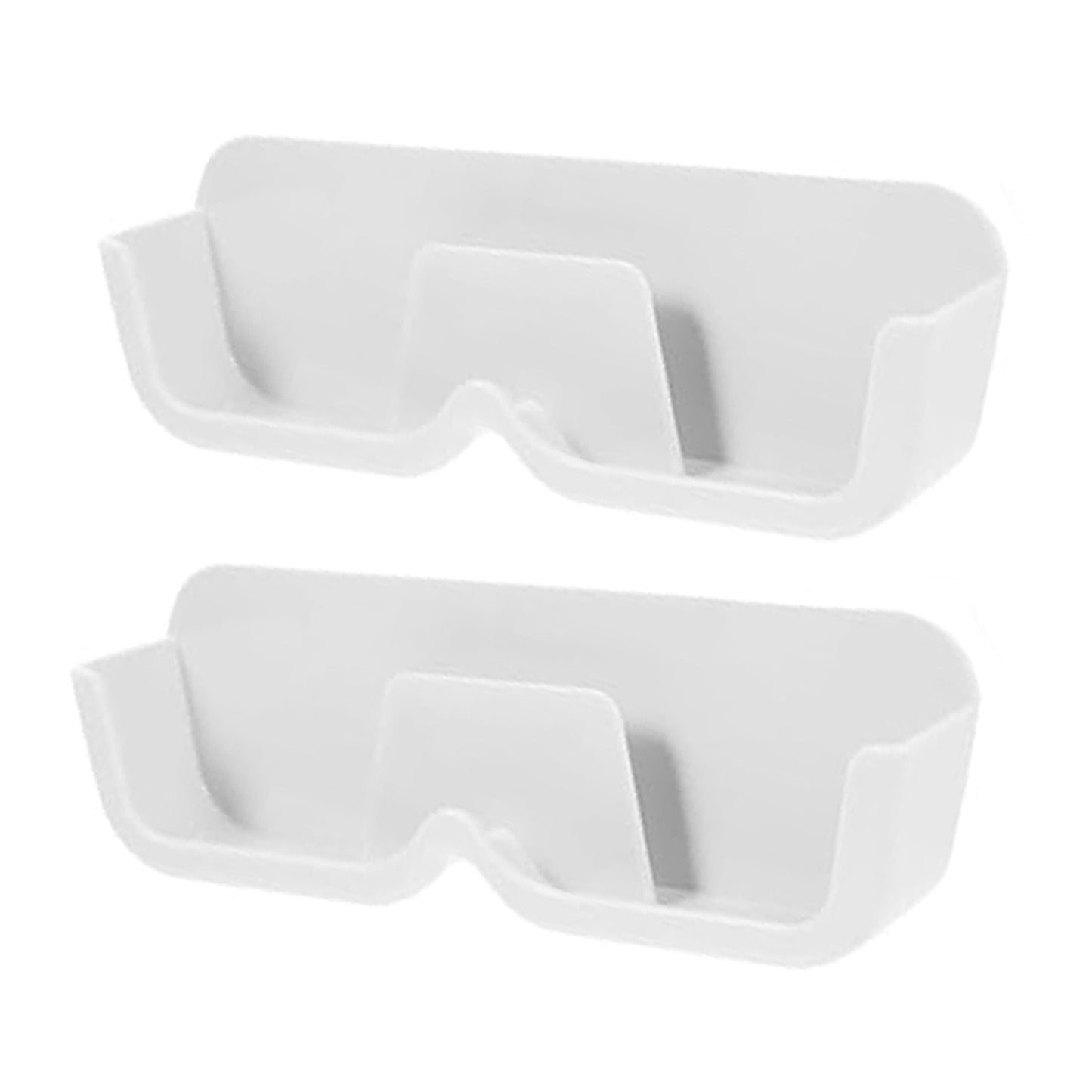 Wall Mount Sunglass Organizer – 2 Pcs Set with Adhesive Stickers