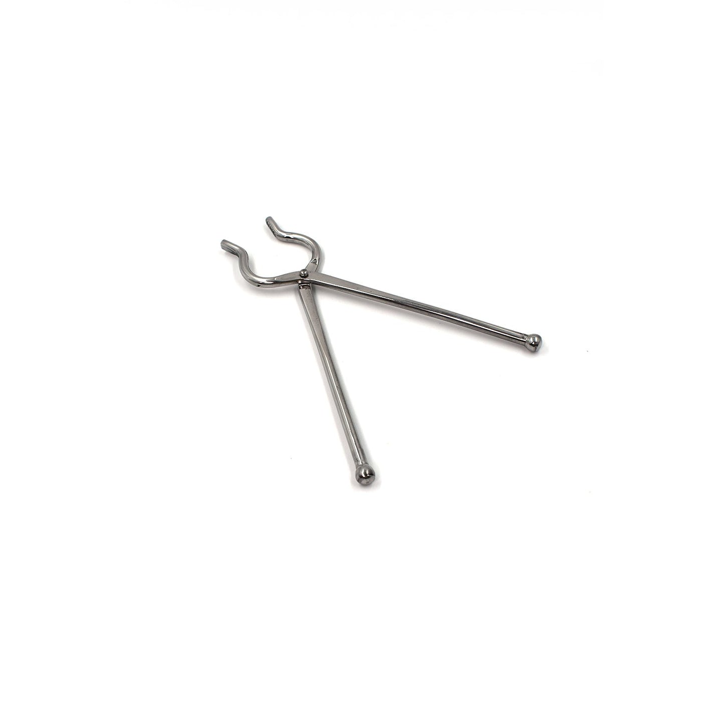 Ganesh Premium Stainless Steel Goti Sansi/Tongs for Hot Utensils - 8mm