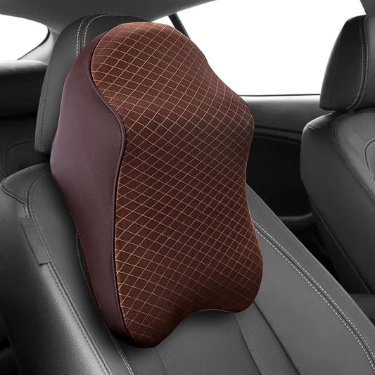 Memory Foam Car Neck Pillow – Cervical Support Cushion