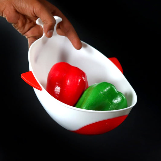 Multi-Use Washing Bowl & Strainer – For Rice, Pasta, Veggies & Fruits