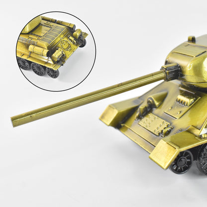 Retro Iron Art Tank Model, Nostalgia Tank Crafts Home Decor Ornament (Metal)