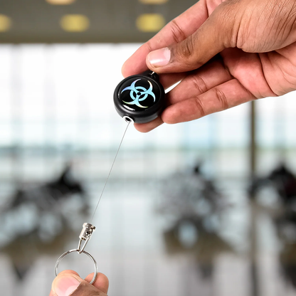 Safety Anti-Lost Retractable Key Chain – Heavy Duty Steel Wire for Keys, ID Cards & Tools