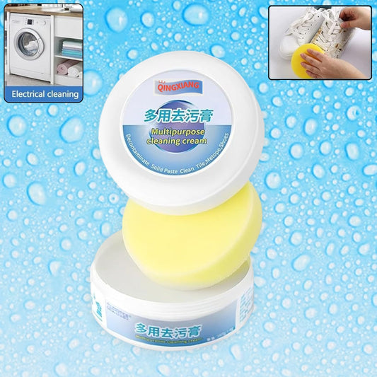 Shoe Cleaning Cream – Stain Remover for Sneakers & Rubber Soles (260g)