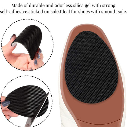 Non-Slip Rubber Shoe Sole Grips for Heels & Boots (1 Pair)