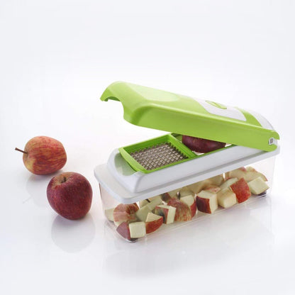 13-in-1 Manual Vegetable Chopper, Grater & Slicer