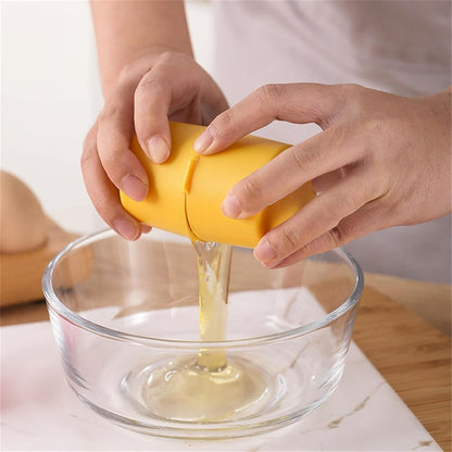 Handheld Egg Shell Opener and Egg Cracker Tool For Raw Eggs