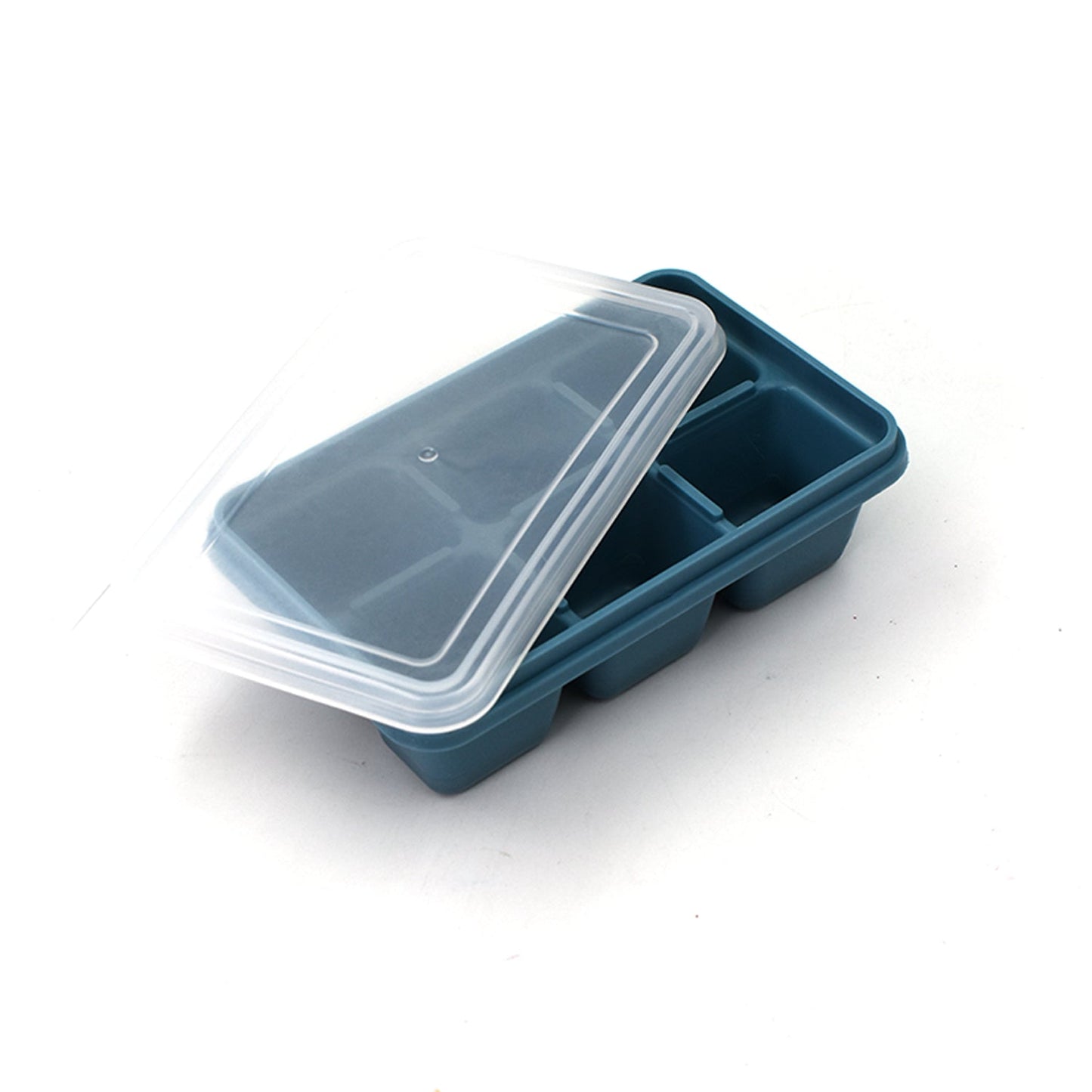6-Grid Silicone Ice Tray – Flexible & Compact Ice Cube Mold for Household Use