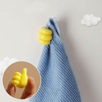 Thumb Cable Clips – Multi-Color Cord Organizer for Desk, Home, Car (10 Pc)