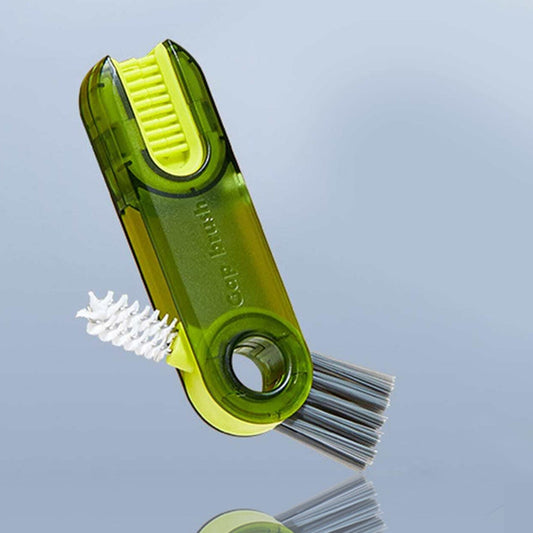 3-in-1 Bottle & Cup Cleaning Brush – Lid & Cover Scrubber (1 Pc)