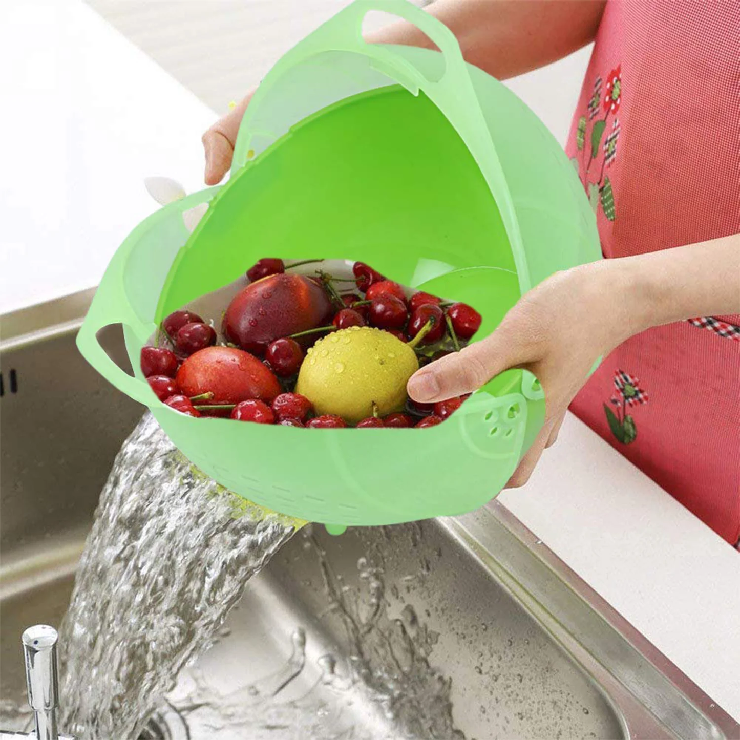Apex Smart Basket – 3-in-1 Multiuse Bowl for Fruits & Vegetables