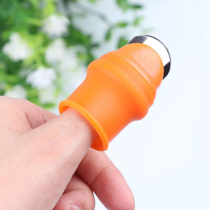 Thumb Knife & Finger Cutter Kitchen Set – Silicone Thumb Blade with 4 Finger Protectors