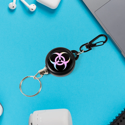 Safety Anti-Lost Retractable Key Chain – Heavy Duty Steel Wire for Keys, ID Cards & Tools