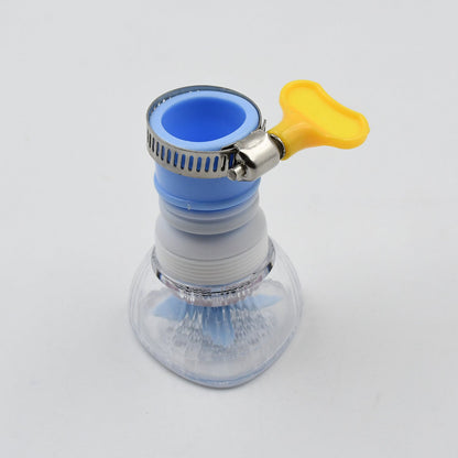 360° Adjustable Faucet Nozzle – Water-Saving Tap Filter for Kitchen & Bathroom (1 Pc)