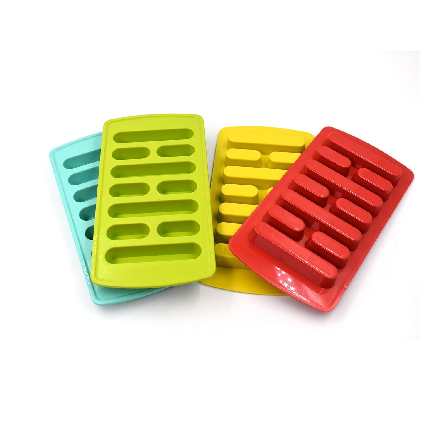 4-Piece Fancy Ice Tray – Creative Shapes for Drinks & Baby Food