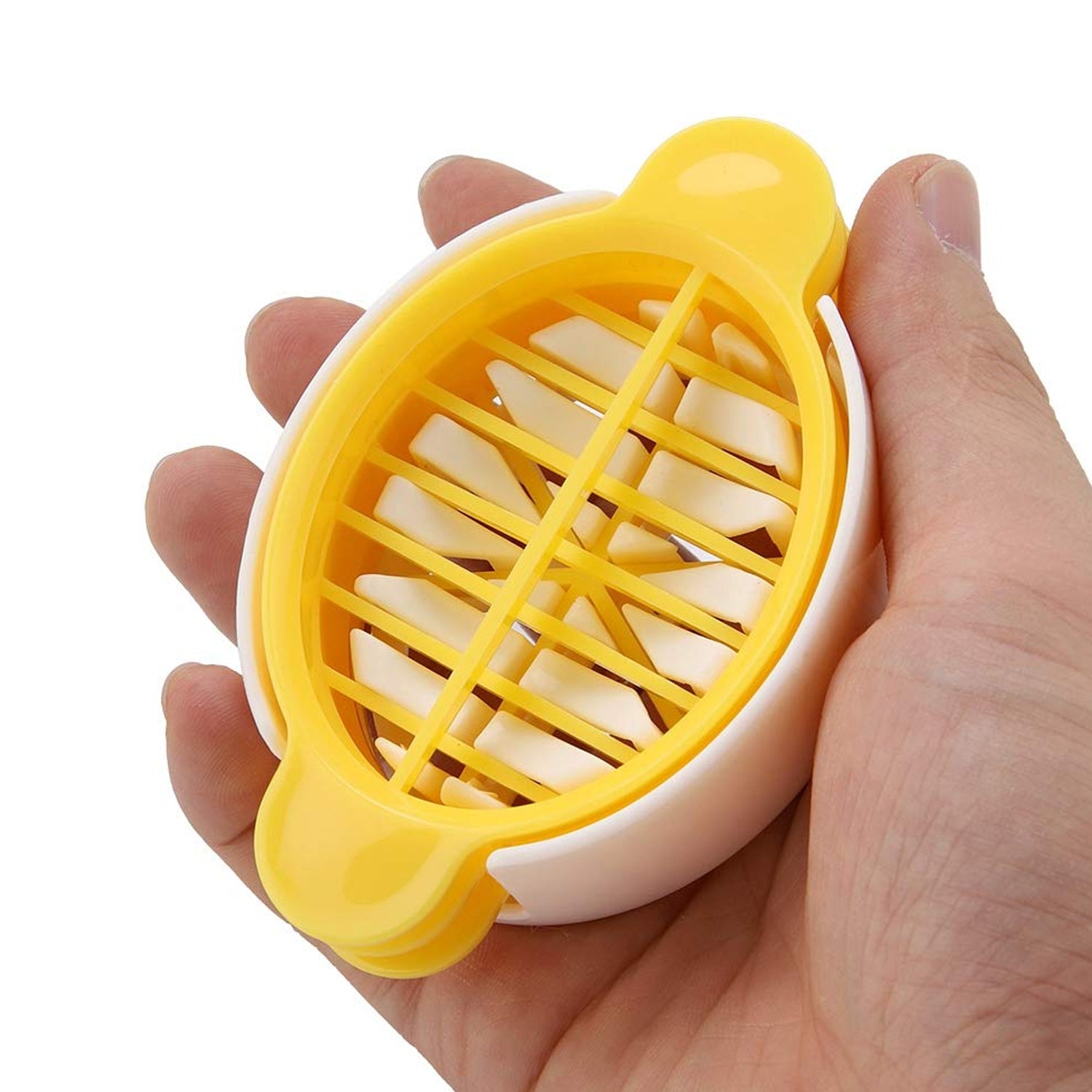 3-in-1 Egg Slicer for Boiled Eggs & Soft Foods