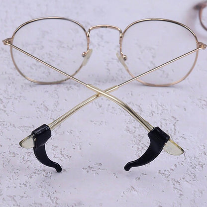 Soft Silicone Glasses Ear Hooks – Anti-Slip Eyeglass Retainers (1 Pair)