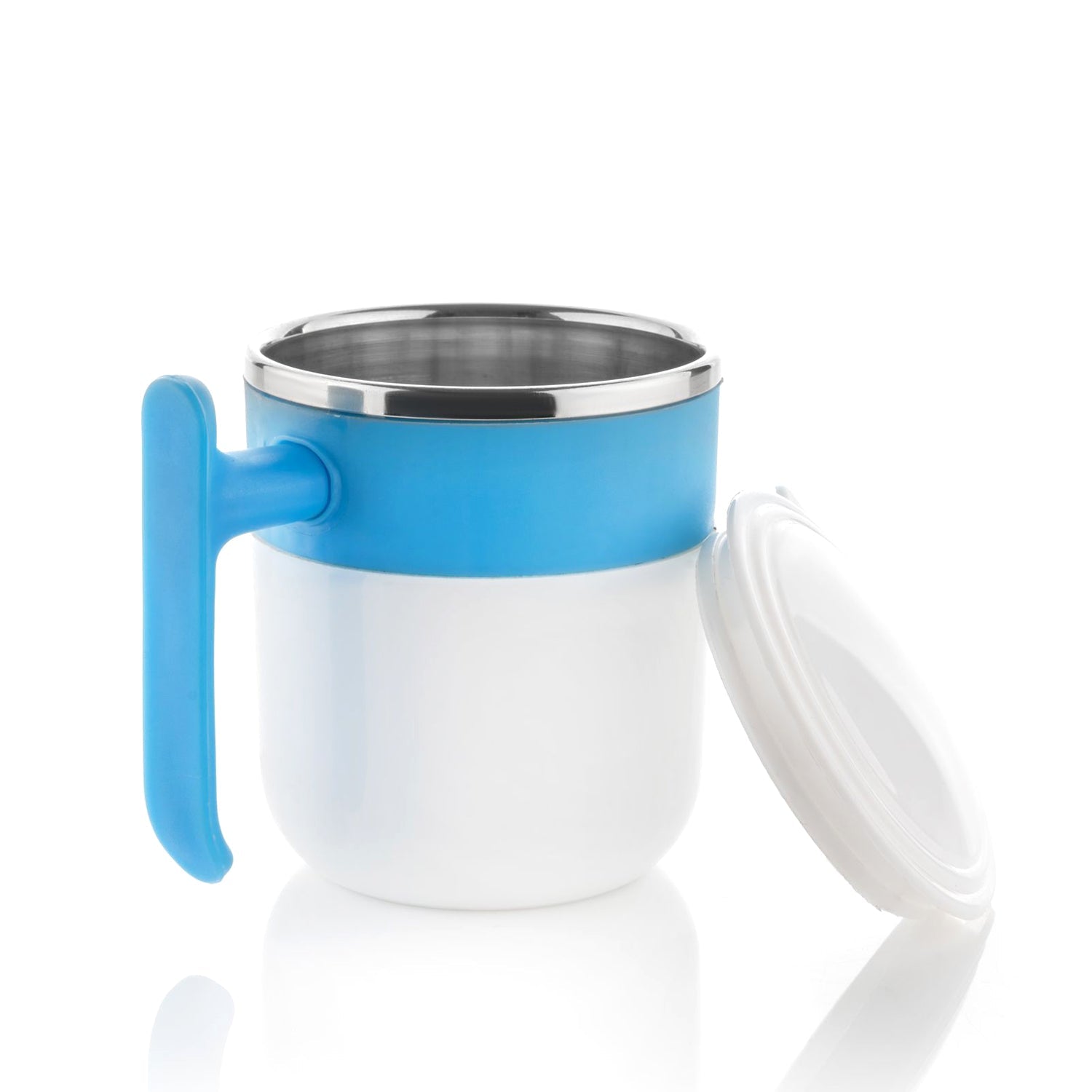 Insulated Stainless Steel Coffee & Tea Mug with Lid