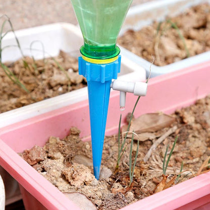 Adjustable Self-Watering Spikes – Slow Release Irrigation System for Plants - Pack of 10