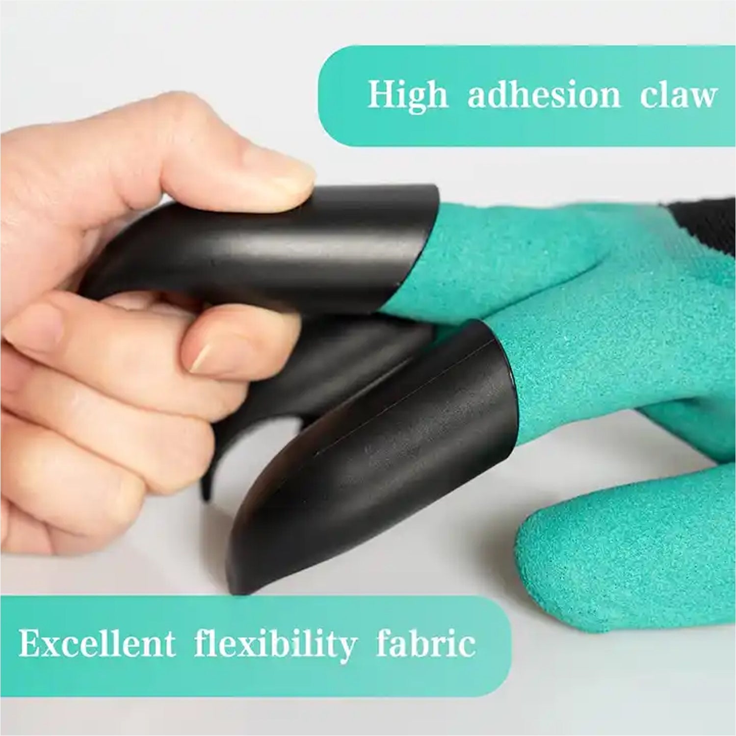Heavy Duty Garden Gloves with Claws – Waterproof & Washable (1 Pair)