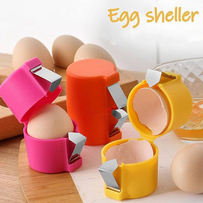 Handheld Egg Shell Opener and Egg Cracker Tool For Raw Eggs