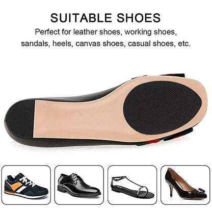 Non-Slip Rubber Shoe Sole Grips for Heels & Boots (1 Pair)